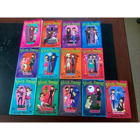 My Sister the Vampire 13-book Lot Sienna Mercer - Picture 1 of 2
